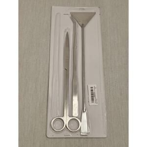 Aquarium Aquascaping Tools - 3 Pcs Scissors Tweezers Spatula Aquatic Care